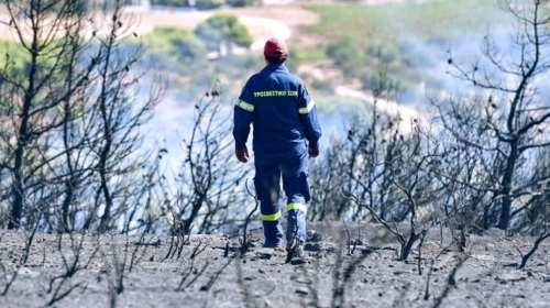 Υπό μερικό έλεγχο η φωτιά στη Μεσσηνία