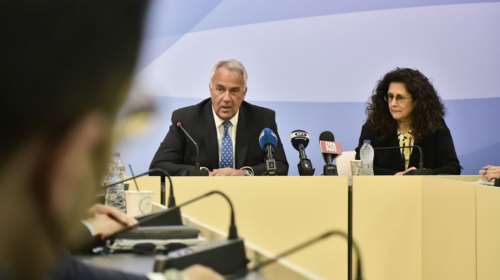 Η Καλλιόπη Σπανού ανέλαβε υπηρεσιακή υπουργός Εσωτερικών - Η τελετή παράδοσης παραλαβής στο ΥΠΕΣ [εικόνες]