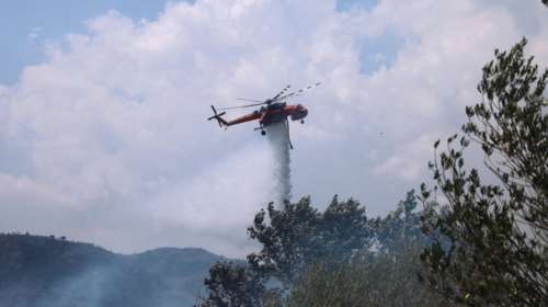 Φωτιά στην Κερατέα: Συνελήφθη 87χρονος για εμπρησμό από αμέλεια