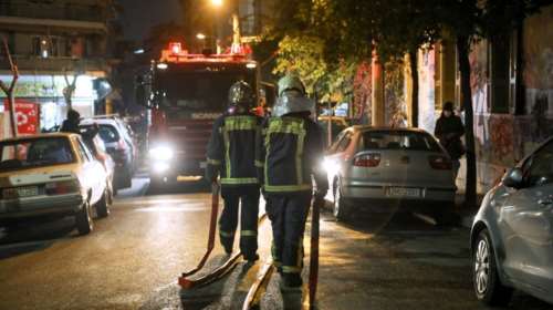 Παρανάλωμα του πυρός διώροφη κατοικία στην Αγία Παρασκευή [βίντεο]