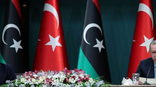 Τουρκολιβυκό σύμφωνο: Ο Ντμπεϊμπά &quot;άδειασε&quot; τον Ερντογάν - &quot;Διάλογος για το συμφέρον όλων των χωρών που εμπλέκονται&quot;