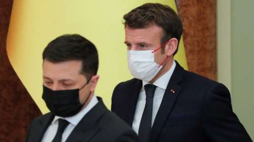 Νέα επικοινωνία Ζελένσκι με Μακρόν: Επί τάπητος η ένταξη της Ουκρανίας στην ΕΕ