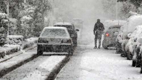 Κακοκαιρία &quot;Ελπίς&quot;: Αγριεύει ο χιονιάς τις επόμενες ώρες και στην Αττική - Πυκνό χιόνι και αύριο - Αναλυτικά η πρόγνωση