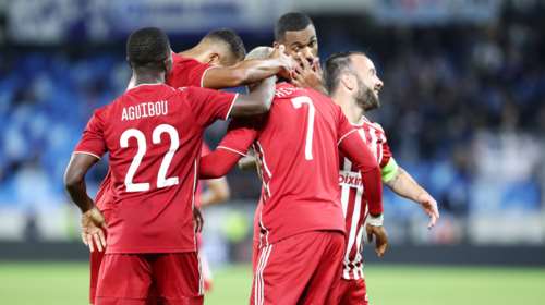 Europa League: Άνετη πρόκριση στους ομίλους για τον Ολυμπιακό, 2-2 με τη Σλόβαν [Βίντεο]