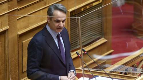 Μητσοτάκης στη Βουλή: Οι εκλογές της άνοιξης θα φέρουν και μία άνοιξη στον τόπο με αυτοδύναμη ΝΔ