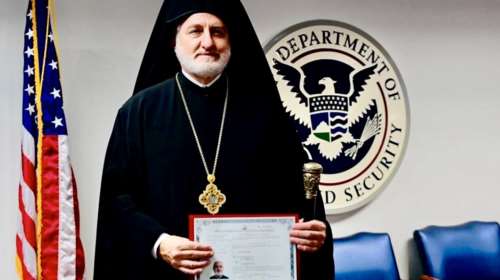 Αμερικανός πολίτης ο Αρχιεπίσκοπος Αμερικής Ελπιδοφόρος - Το μήνυμά του στους ομογενείς