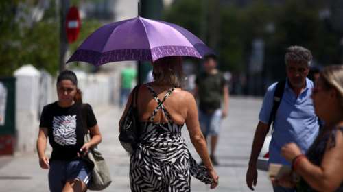 &quot;Καμίνι&quot; η χώρα και αύριο: Έως 39 βαθμούς ο υδράργυρος - Πού θα βρέξει