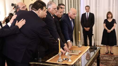 Έγινε η ορκωμοσία των νέων υπουργών και υφυπουργών - Δείτε εικόνες από το Προεδρικό Μέγαρο
