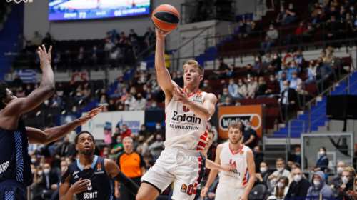 Euroleague: Σκούρα τα βρίσκει μακριά από το ΣΕΦ ο Ολυμπιακός - Ήττα από τη Ζενίτ στη Ρωσία