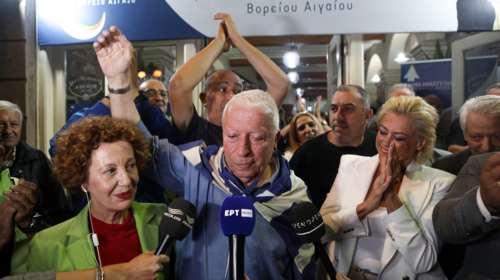 Επανεκλογή Μουτζούρη στην περιφέρεια Βορείου Αιγαίου - Ήττα για τον στρατηγό Αλκιβιάδη Στεφανή