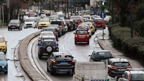 Ιδιαίτερα αυξημένη η κίνηση στην Αττική λόγω απεργίας στο μετρό - Στο "κόκκινο" Κηφισός, Κατεχάκη και Αλεξάνδρας