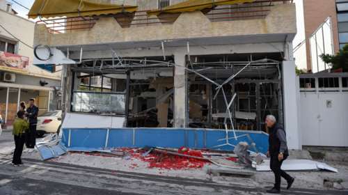 Ισχυρή έκρηξη στο Νέο Ηράκλειο: Καταστράφηκε ολοσχερώς καφετέρια - &quot;Ήταν σαν να ξεκίνησε πόλεμος&quot; [εικόνες - βίντεο]