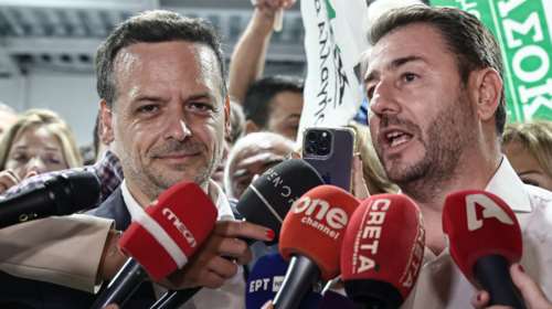 Εκλογές ΠΑΣΟΚ 2024: Ανδρουλάκης με 29,77% και Χάρης Δούκας με 21,38% στον β&#39; γύρο - Ολο το χρονικό