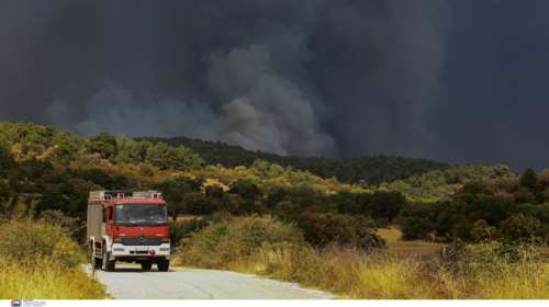Παραλίγο νέα τραγωδία στη φωτιά του Έβρου: Πυροσβέστες απεγκλώβισαν από τις φλόγες 25 μετανάστες