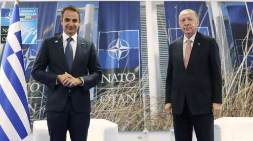 Συνάντηση Μητσοτάκη - Ερντογάν: &quot;Βήμα προς ένα πιο ήσυχο καλοκαίρι - Εξακολουθούν να υπάρχουν πολύ μεγάλες διαφορές&quot;