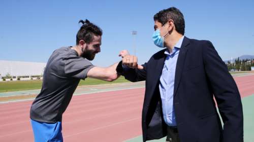 Αυγενάκης: Αυτοψία στο ΟΑΚΑ, συνάντηση με Τεντόγλου και Παπαχρήστου