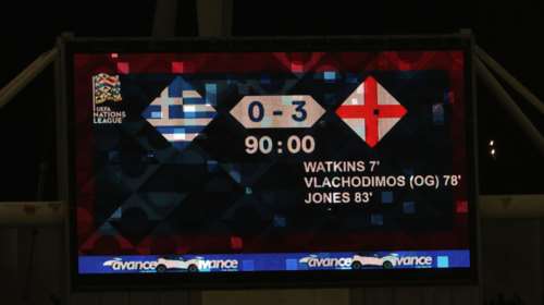 Ελλάδα-Αγγλία 0-3: Ανώτεροι οι Άγγλοι &quot;πάγωσαν&quot; το ΟΑΚΑ και αγκάλιασαν την πρωτιά