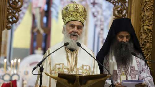 Θετικός στον κορονοϊό ο Πατριάρχης Σερβίας, Ειρηναίος - Είχε πάει στην κηδεία Μητροπολίτη με covid