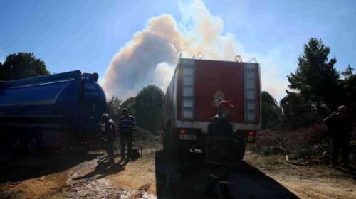 Χαλκιδική: Υπό μερικό έλεγχο η πυρκαγιά στο Δεβελίκη Ιερισσού