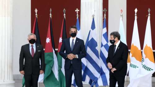 Μητσοτάκης σε Βασιλιά Αμπντάλα: Δωρεά από την Ελλάδα 150.000 δόσεις εμβολίου