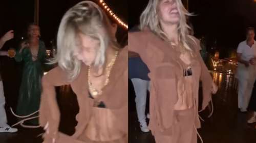 Κλέλια Ανδριολάτου: Το εντυπωσιακό ζεϊμπέκικο στα γενέθλια της κολλητής της, Βάσιας Κωσταρά [εικόνες - βίντεο]