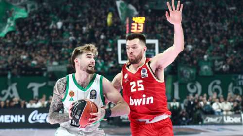 Παναθηναϊκός-Ολυμπιακός 78-72: Νίκησε ξανά και έκανε δικό του το απόλυτο πλεονέκτημα έδρας