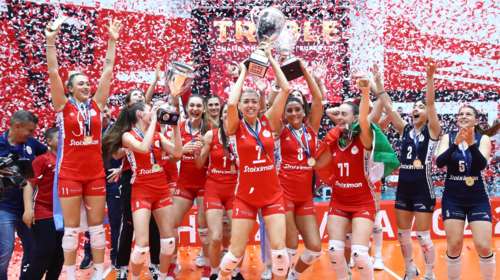 Βόλεϊ: Πρωταθλητής ο Ολυμπιακός στις γυναίκες με σπουδαία ανατροπή επί του ΠΑΟΚ - Έκανε το τρεμπλ