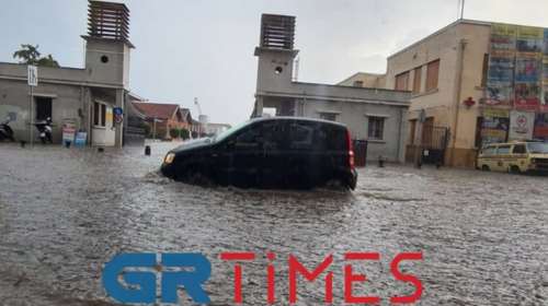 Παρέμβαση εισαγγελέα για την πλημμύρα μετά το σφοδρό μπουρίνι στη Θεσσαλονίκη