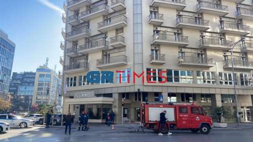 Θεσσαλονίκη: Νεκρή 63χρονη γυναίκα που έπεσε από τον όγδοο όροφο ξενοδοχείου [εικόνες-βίντεο]