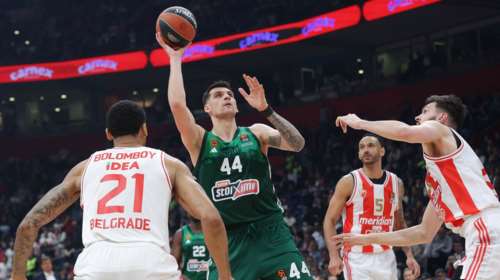 Ερυθρός Αστέρας-Παναθηναϊκός 76-89: Φουλ για πλεονέκτημα έδρας, βλέπει ακόμα και τη 2η θέση