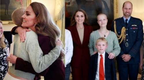 Συγκίνησε η Κέιτ Μίντλετον: Αγκαλιά με 16χρονη που πάσχει από επιθετική μορφή καρκίνου [εικόνες]