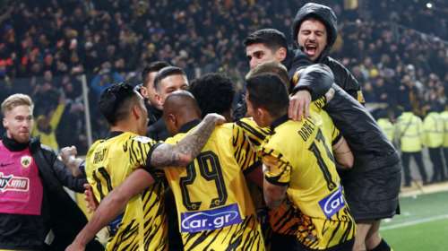 AEK-Ολυμπιακός 3-0: Θρίαμβος της Ένωσης - Πρώτη νίκη μετά από 5 χρόνια επί των Πειραιωτών