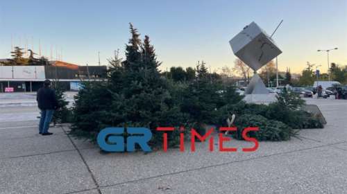 &quot;Μύρισε&quot; Χριστούγεννα στη Θεσσαλονίκη - Ήρθαν τα πρώτα χριστουγεννιάτικα δέντρα