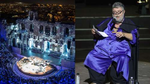 Κραουνάκης για τη Βίσση στο Ηρώδειο: &quot;Έλεος, τι είναι πια; Ένα ρωμαϊκό θέατρο που του έφυγε η στέγη&quot; [βίντεο]