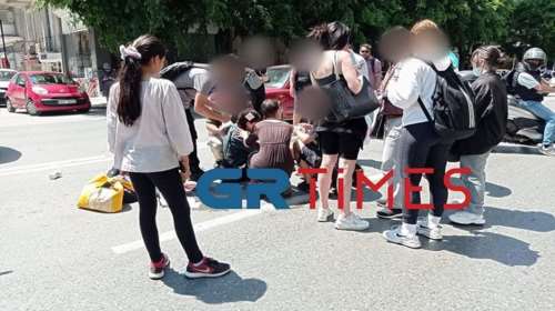 Θεσσαλονίκη: Αδιάνόητο - Παρέσυρε με τη μηχανή του κοπέλα και την εγκατέλειψε