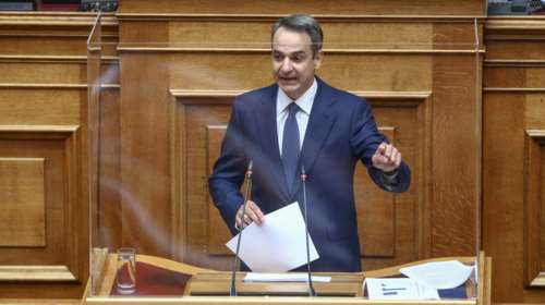 Επίθεση Μητσοτάκη σε Τσίπρα: &quot;Ντροπή σας. Μην απορείτε γιατί σας λένε ψεύτη. Και ο κ. Κοτζιάς ψεύτη σας λέει&quot;