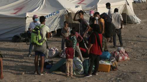 Λέσβος - Καρά Τεπέ: Επτά νέα κρούσματα κορονοϊού σε μετανάστες