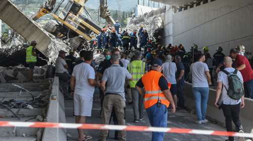 Κατάρρευση γέφυρας Ολυμπίας Οδού: Ένας νεκρός, 8 τραυματίες - Σοκάρουν οι μαρτυρίες [εικόνες - βίντεο]