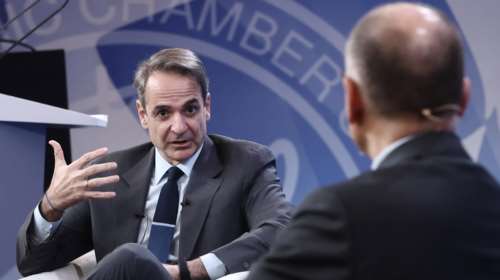 Μητσοτάκης: &quot;Έχει δίκιο ο Τραμπ για τις δαπάνες των Ευρωπαίων στην άμυνα - Όχι σε συγκυβέρνηση με κόμματα δεξιότερα&quot;