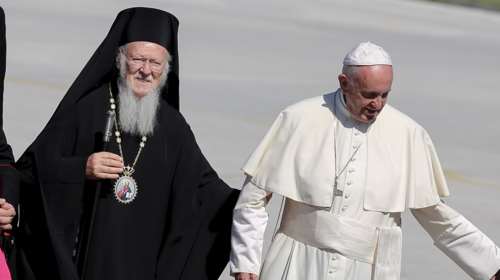 Προς κοινό εορτασμό του Πάσχα για ορθόδοξους και καθολικούς - Άνοιγμα Βαρθολομαίου σε Φραγκίσκο