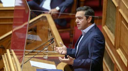 Τσίπρας στη Βουλή για τα ελληνοτουρκικά: Να ενημερωθούν οι πολιτικοί αρχηγοί, να συγκληθεί το ΚΥΣΕΑ [βίντεο]