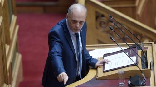 Ο Κυριάκος Βελόπουλος &quot;κήρυξε&quot; τον πόλεμο στην Τουρκία: &quot;Θα φτάσουν στο Σούνιο&quot;- &quot;&#39;Οχι απότομα, τρομάξαμε&quot; είπε ο Τασούλας