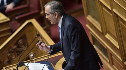 "Καρφιά" Σαμαρά στην κυβέρνηση: "Γιατί δεν έχει προχωρήσει σε διεθνείς πρωτοβουλίες για τα 50 χρόνια από την εισβολή στην Κύπρο;"