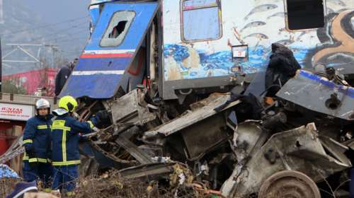 Σύγκρουση τρένων στα Τέμπη: Η θερμοκρασία έφτασε τους 1.300 βαθμούς στο πρώτο βαγόνι