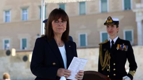 Σακελλαροπούλου: Χρέος μας, να φανούμε αντάξιοι των θυσιών των ηρωικών προγόνων μας