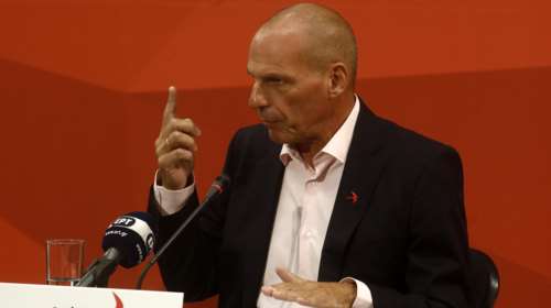 Βαρουφάκης: Σε όποιον ενδιαφέρεται για προοδευτική διακυβέρνηση - Ελάτε να συζητήσουμε