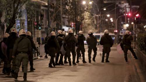 Επεισόδια στην ΑΣΟΕΕ - Έκλεισε η Πατησίων [Βίντεο]