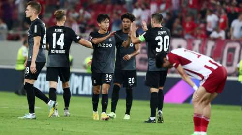 Europa League: Αποκαρδιωτικός ο Ολυμπιακός - Βαριά ήττα εντός έδρας 0-3 από την Φράιμπουργκ