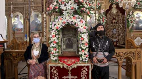 Δεκαπενταύγουστος: Πλήθος κόσμου στο Βέρμιο για τον εορτασμό της Παναγίας Σουμελά [βίντεο]