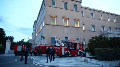 Βουλή: Φαρσέρ από τη Θεσσαλονίκη έστειλε μήνυμα στο 112 για βόμβα